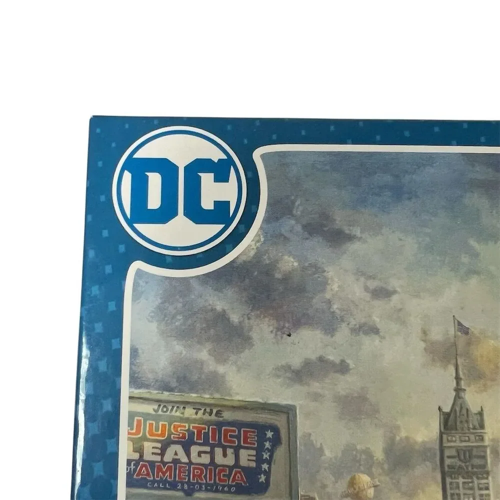Thomas Kinkade DC Comics 1000 Piece Puzzle Batman Superman Wonder Woman